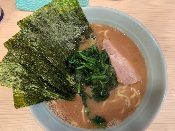 「ラーメン並　のりTP」@家系 武の極みの写真