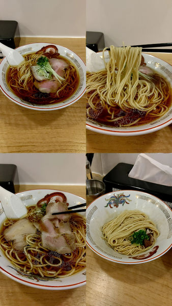「『地鶏醤油そば+替え玉(¥1100+200)』」@RAMEN WANTOの写真