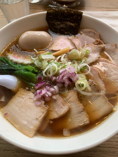 「チャーシューワンタン麺」@あずま食堂の写真