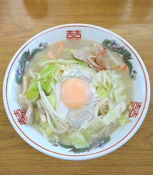 「並ちゃんぽん 玉子入り 800円」@ばってんの写真