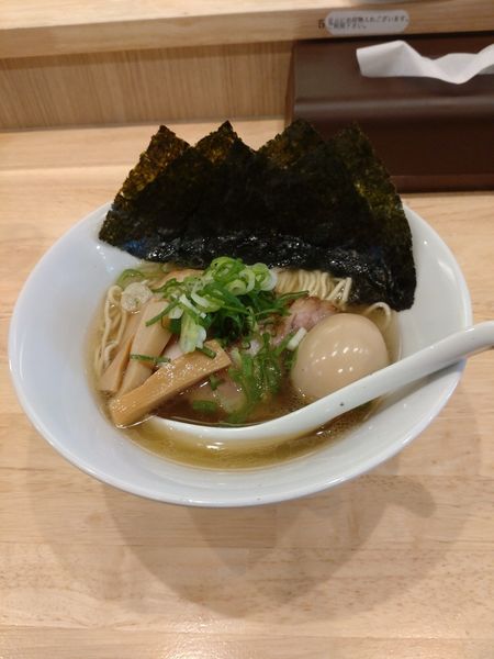 「限定　六種の煮干しと地鶏そば」@いのちノ中華そば 龍ノ谷の写真