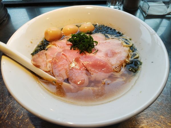 「蜆あおさ煮干（+愛）」@さんじの写真