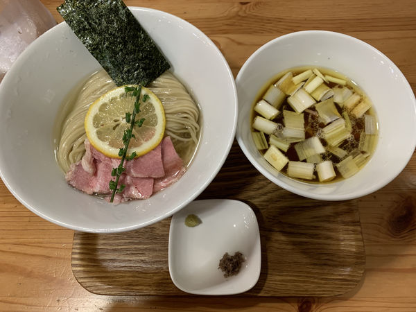 「昆布水つけ麺　しょうゆ」@アメノオトの写真