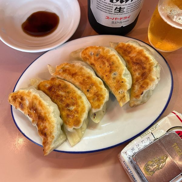 「しそ・いわし餃子（５ヶ）」@餃子専科 Lee 新宿本店の写真