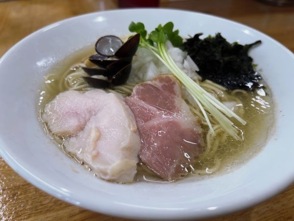 「しじみ蕎麦 塩」@しじみ中華蕎麦 イツ花の写真