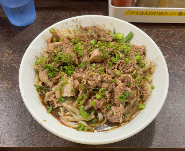 「限定1000(ぶたけん。式汁なし坦々麺+ライス」@ぶたけん。の写真