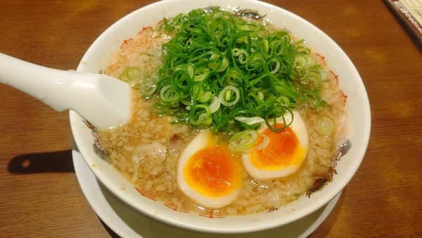 「味玉ラーメン」@来来亭 川崎菅生店の写真