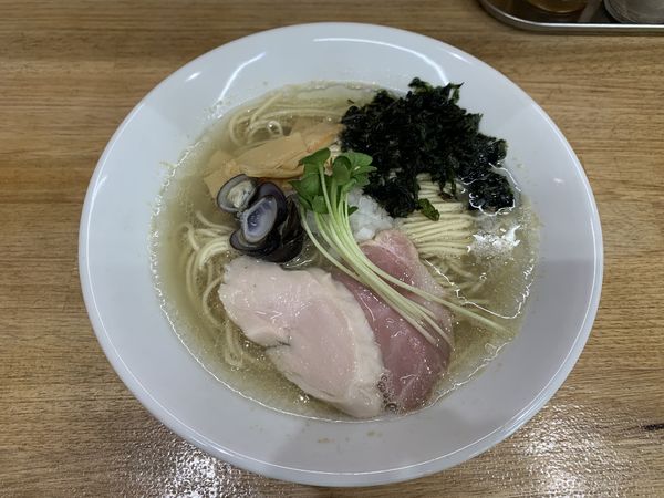 「しじみ蕎麦　塩」@しじみ中華蕎麦 イツ花の写真