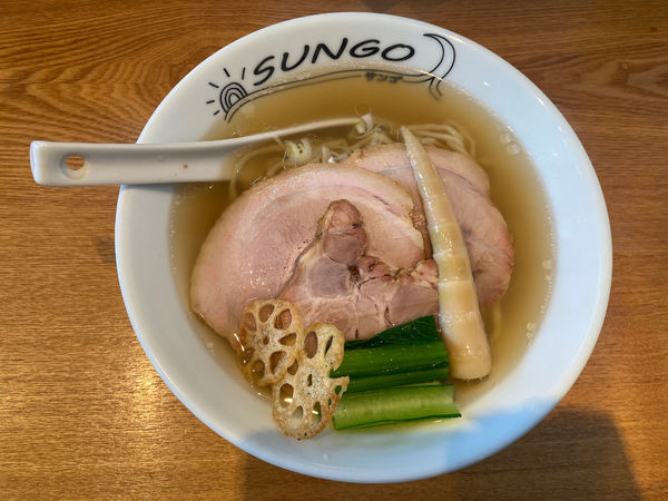 「潮らぁめん　チャーシューT2枚」@らぁ麺 SUNGOの写真