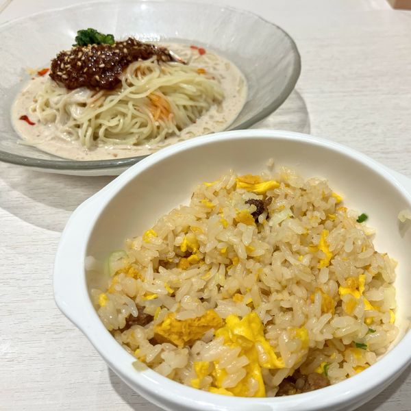 「たまごチャーハンハーフ330円」@ミスタードーナツ ららぽーとTOKYO-BAYショップの写真