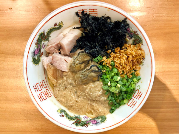 「★＜数量限定＞昼夜15食 牡蠣バターまぜそば🍜¥1,000」@麺処 ほん田 東十条店の写真