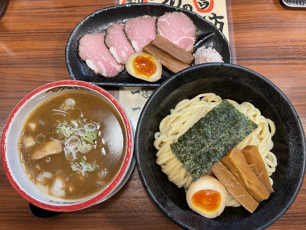 「魚介豚骨特つけ 大」@つけ麺 きらりの写真