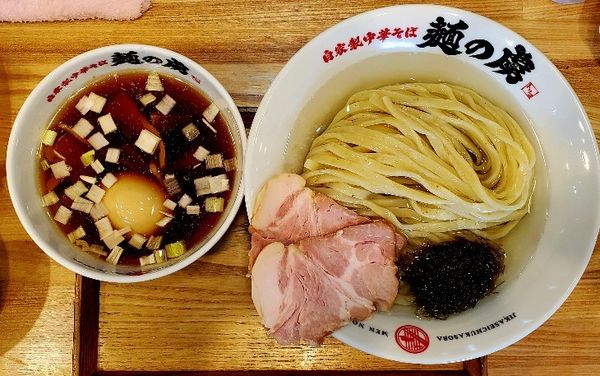 「昆布水つけ麺」@自家製中華そば 麺の虜の写真