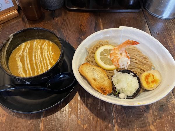 「濃厚海老つけ麺」@麺心 よし田の写真