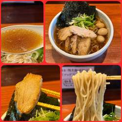 特製（全部のせ）江戸醤油ら〜麺¥950