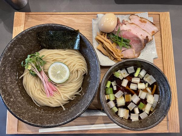 「特製昆布水つけ麺（醤油）」@メンヤ ニューオルドの写真