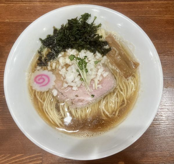 「煮干中華蕎麦」@中華蕎麦 萌芽の写真