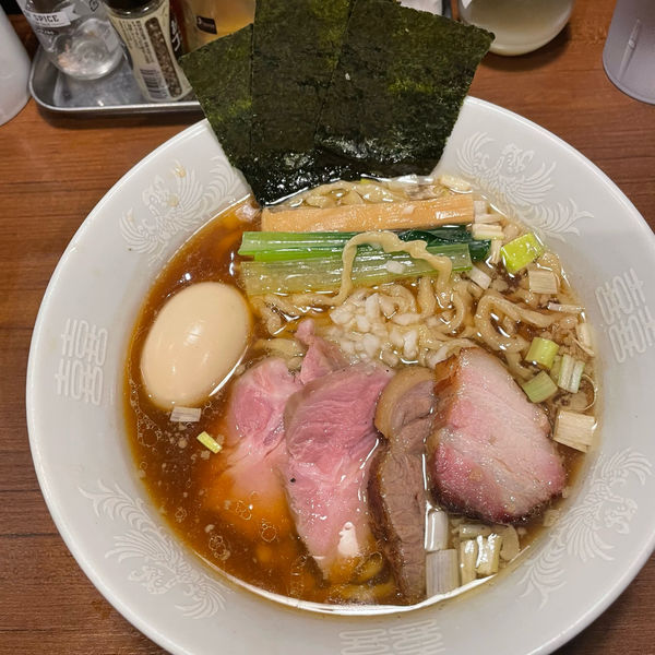 「特製醤油そば」@麺処 はら田の写真