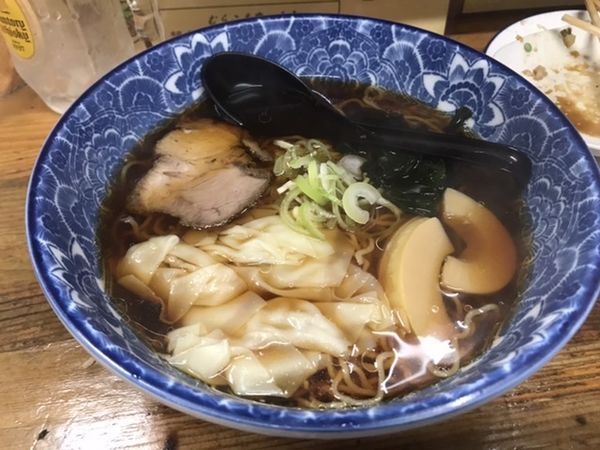 「ワンタン麺」@むらこ志家 取手東口駅前店の写真