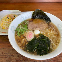 半ちゃんラーメン（醤油）850円➕麺固め