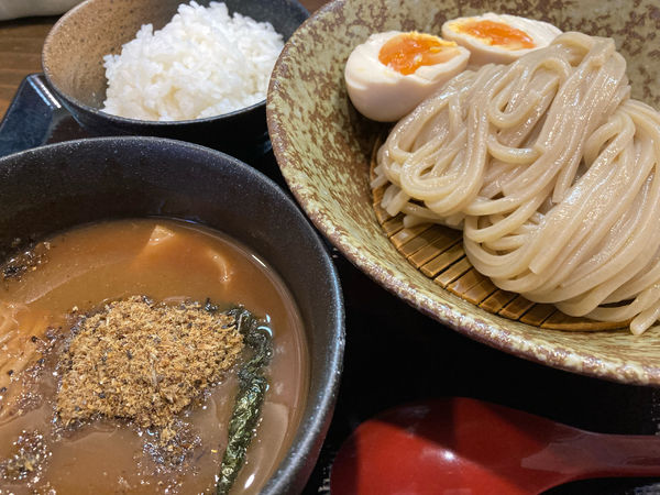 「つけ麺（小）」@是・空 金沢藤江店の写真