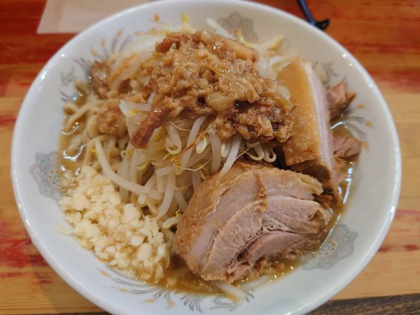 「小ラーメン」@ラーメン二郎 会津若松駅前店の写真