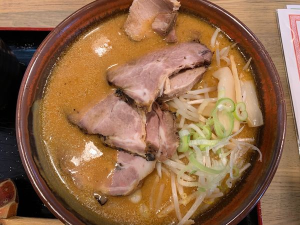 「チャーシューラーメン味噌」@かっつも亭 大府店の写真