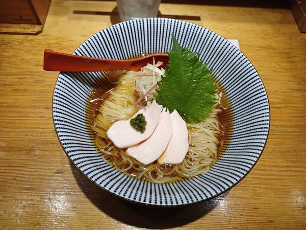 「白だしと昆布のとろみそば（期間限定）」@焼きあご塩らー麺 たかはし 新宿本店の写真