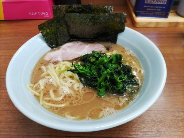 「ラーメン（並）」@横浜ラーメン 武蔵家 北千住店の写真