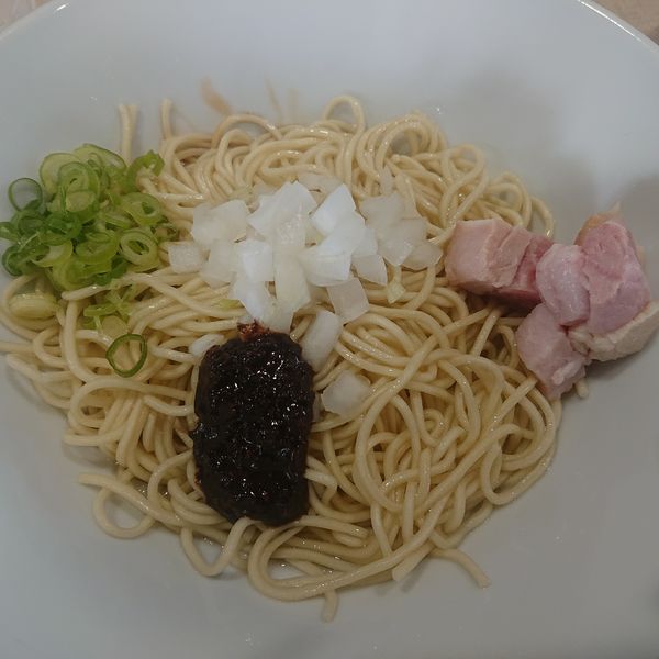 「和え玉ボルチーニ350円」@中華そば ふじ野の写真