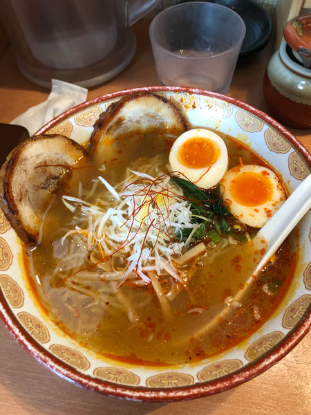「俺流塩ラーメン辛」@俺流塩らーめん 渋谷本店の写真