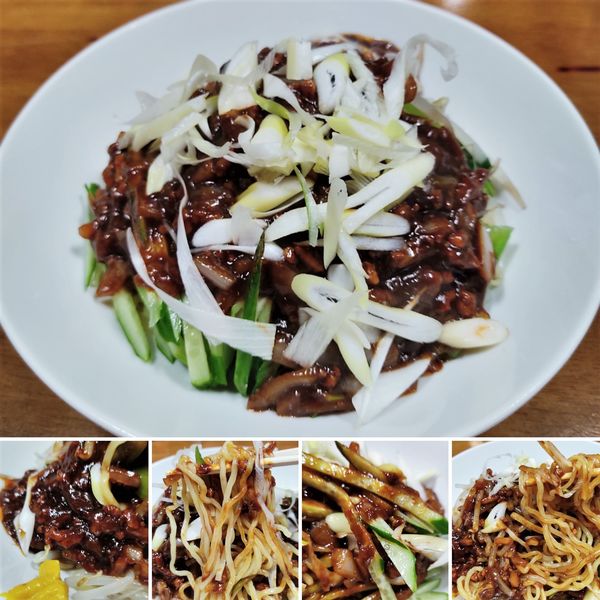 「北京風ジャージャン麺(限定)　880円」@晴晴居酒屋の写真