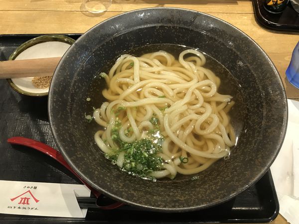 「かけうどん　490円」@山下本気うどん 渋谷道玄坂の写真