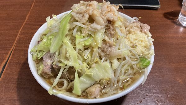 「ラーメン（全マシ）」@D麺の写真