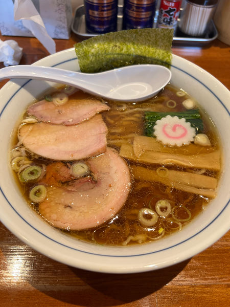 「中華そば」@自家製手打中華そば もり中の写真