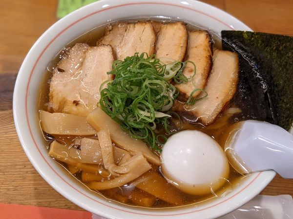 「限定冷やし喜多方白」@別邸三く 中華蕎麦 萃の写真