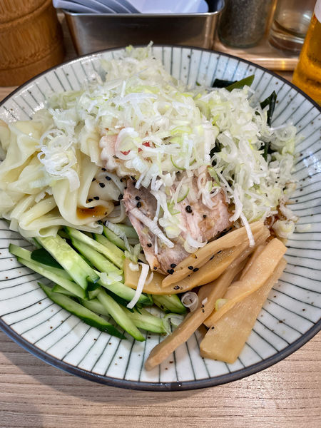 「冷やし中華 ワンタン ワカメ ネギ」@らーめん 高尾の写真