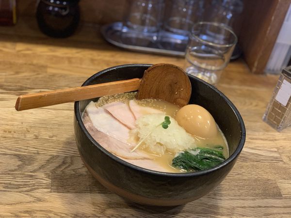 「鶏白湯ラーメン」@麺屋時茂の写真