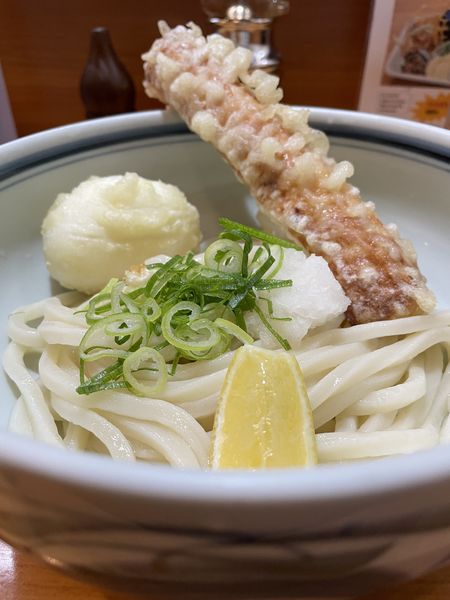 「ちく玉天ぶっかけ」@うどんの四国 なんばウォーク東店の写真