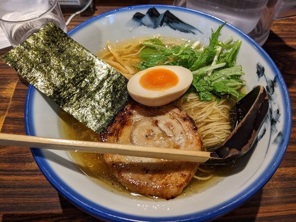 「塩ラーメン980円」@AFURI 中目黒店の写真