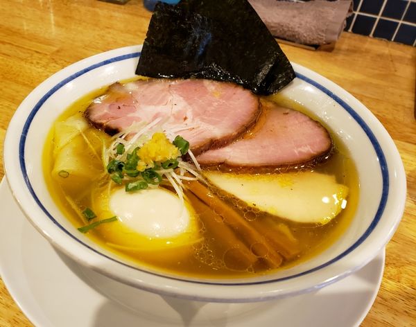 「特製中華そば 塩」@手打式超多加水麺 ののくらの写真