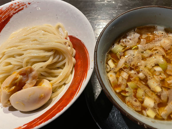 「辛つけ並(¥930)くずれ味玉(¥60)」@時屋の写真