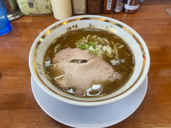 「濃厚煮干しラーメン」@油そば専門 清水家 船橋店の写真