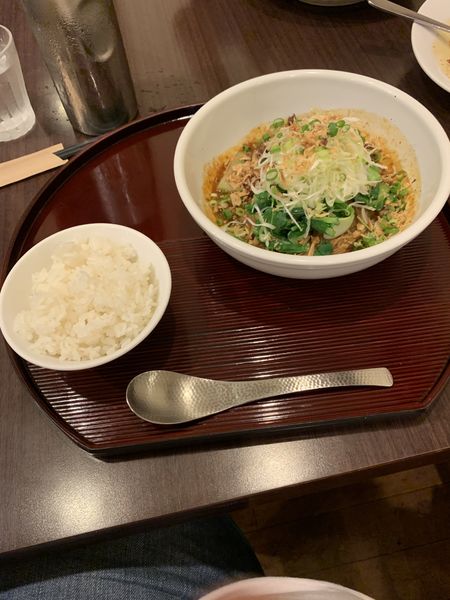 「汁なし坦々麺」@中国家庭料理 菜工房の写真