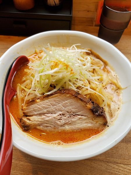 「辛味噌らーめん」@萬馬軒 橙 池袋店の写真