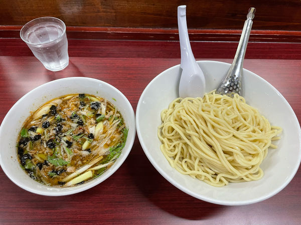 「【限定】梅塩つけめん」@鶏こく中華 すず喜の写真