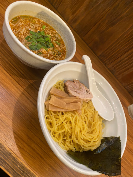 「味噌つけ麺🍜🥢」@麺家 さざんかの写真