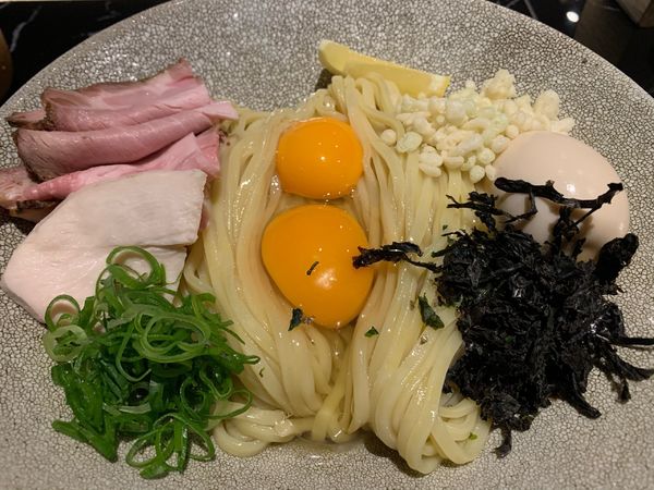 「特製卵かけ麺」@麺や SO林の写真