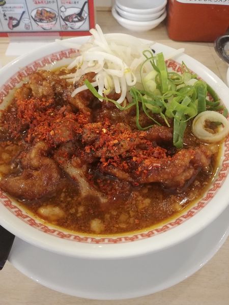 「辛肉汁麺レベル1」@肉汁麺ススム 秋葉原本店の写真