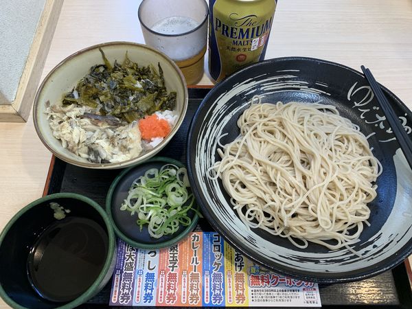 「朝セット 430円」@ゆで太郎 淡路町店の写真